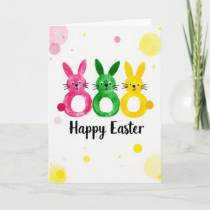 Happy Easter Critters Card