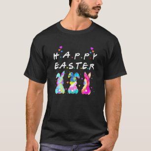 Happy Easter Cute Bunny Family Matching Easter 202 T-Shirt