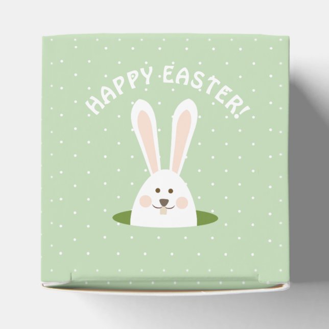 Happy Easter Cute Bunny Favour Box (Top)