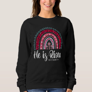Happy Easter Cute Bunny Golden Retriever Wearing B Sweatshirt