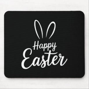 Happy Easter Cute Bunny Rabbit Easter Day Boys Men Mouse Mat