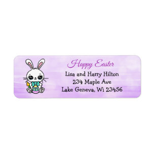 Happy Easter Cute Easter Bunny