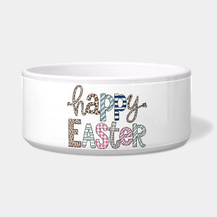 Happy Easter Cute Floral Bunny Spring Leopard