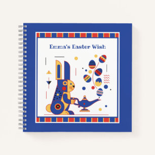 Happy Easter Cute Personalized add your text Notebook