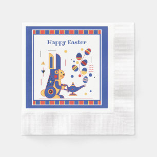 Happy Easter Cute Personalized Napkin