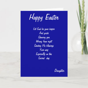 Happy Easter daughter Holiday Card