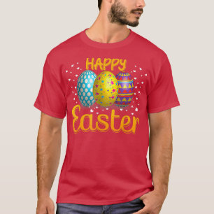 Happy Easter Day 2022 Bunny Hug Easter Eggs Gift T-Shirt