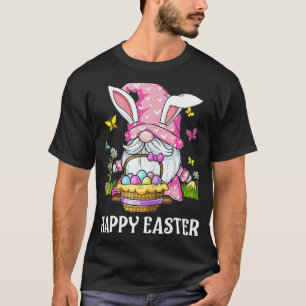 Happy Easter Day 2022Bunny Gnome Hug Easter Eggs T-Shirt