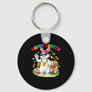 Happy Easter Day 67 Bunny Six Seven Meme Easter 6 Key Ring