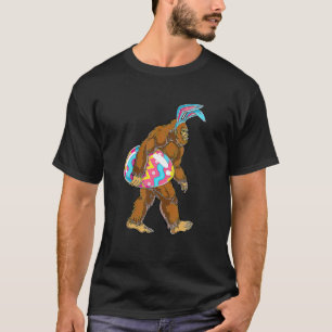 Happy Easter Day Bigfoot Egg For Mens Womens Kids T-Shirt