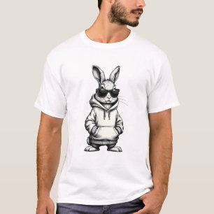 happy easter day bunny easter boys kids girls teen T-Shirt