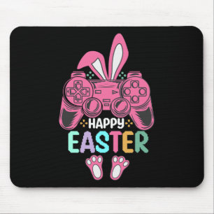 Happy Easter Day Bunny Egg Fun Boys Girls Kids Gam Mouse Mat