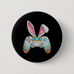 Happy Easter Day Bunny Egg Fun Teen Boys Men Kids 6 Cm Round Badge