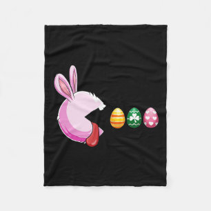 Happy Easter Day Bunny Egg Funny Boys Girls Kids E Fleece Blanket