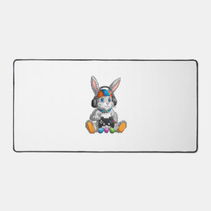 Happy Easter Day Bunny Egg Funny Boys Girls Kids G Desk Mat