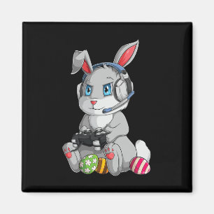 Happy Easter Day Bunny Egg Funny Boys Girls Kids G Magnet