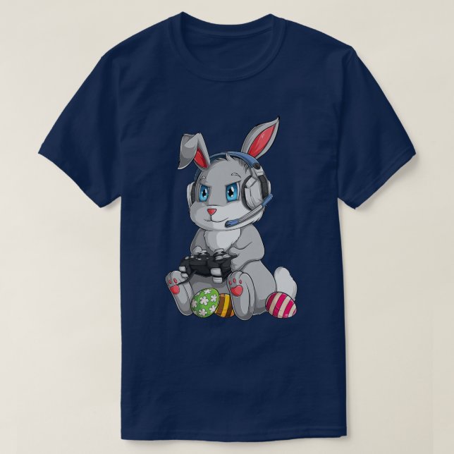 Happy Easter Day Bunny Egg Funny Boys Girls Kids G T-Shirt (Design Front)