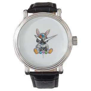 Happy Easter Day Bunny Egg Funny Boys Girls Kids G Watch