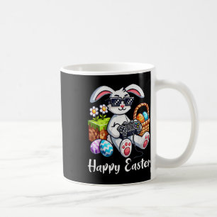 Happy Easter Day Bunny Egg Video Game Kids Mens Bo Coffee Mug