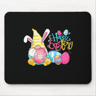 Happy Easter Day Bunny Spring Gnome Easter Egg Boy Mouse Mat