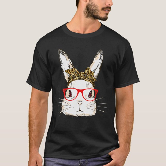Happy Easter Day Bunny Spring Gnome Easter Egg Hun T-Shirt (Front)