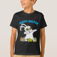 Happy Easter Day Colourful Egg Bunny Rabbit Ear Cu