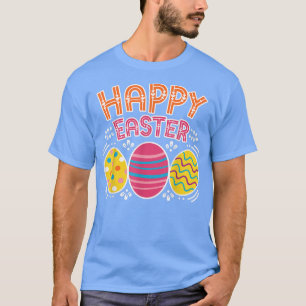 Happy Easter Day Colourful Egg Hunting for Men Wom T-Shirt