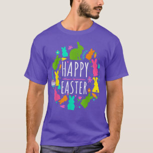 Happy Easter Day Cute Easter Bunnies T-Shirt