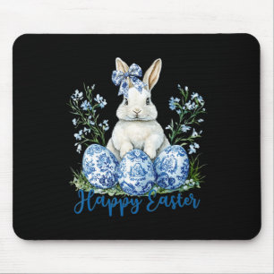 Happy Easter Day Cute Egg Bunny Celebrate Women Ki Mouse Mat