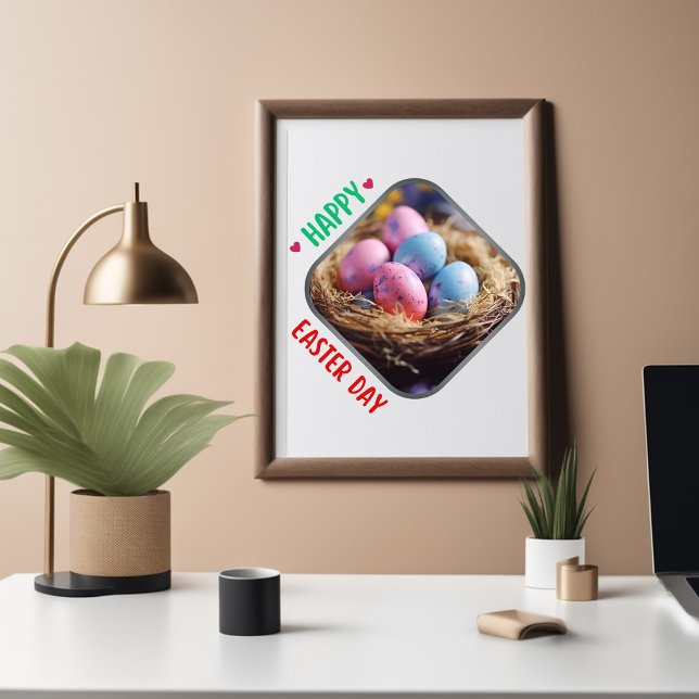 Happy Easter Day - Draw Poster (Creator Uploaded)