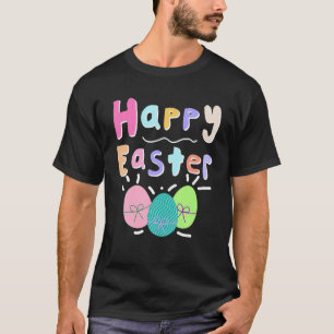 Happy Easter Day Eggs Christian T-Shirt