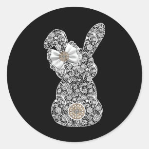Happy Easter Day For Men Women Boys Girls Kids Classic Round Sticker