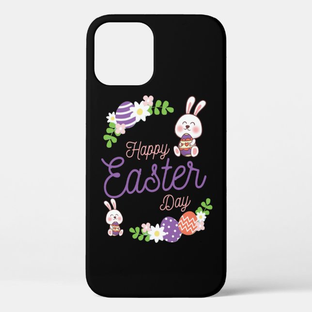 Happy Easter Day, Funny Easter Day Case-Mate iPhone Case (Back)