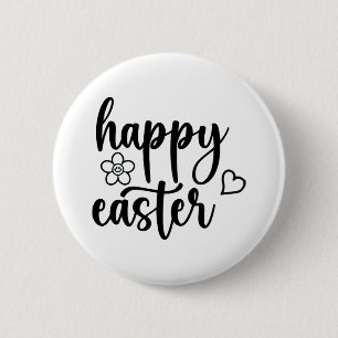 Happy Easter Day Funny Eggs Rabbit Funny T-shirt 6 Cm Round Badge
