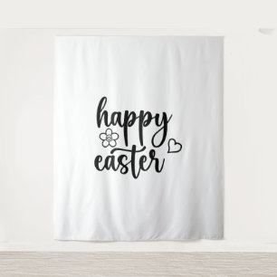 Happy Easter Day Funny Eggs Rabbit Funny T-shirt Tapestry