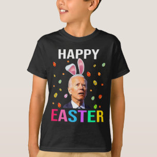 Happy Easter Day Funny Joe Biden Bunny Egg T Shirt