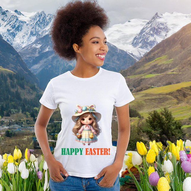 Happy Easter Day - Girl T-Shirt (Creator Uploaded)