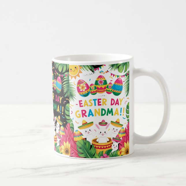 HAppy easter day Grandma Mug (Right)