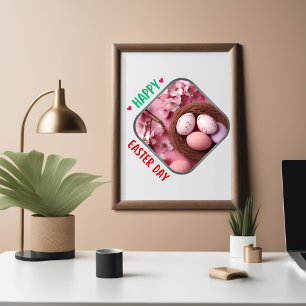 Happy Easter Day - Happiness Poster