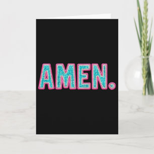 Happy Easter Day Jesus Christian Men Women Kids Card