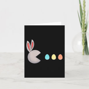Happy Easter Day Rabbit Eggs Fun Boys Girls Kids  Card