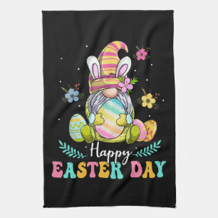 Happy Easter Day Tea Towel