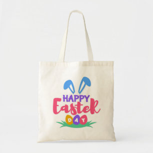 Happy Easter Day Tote Bag