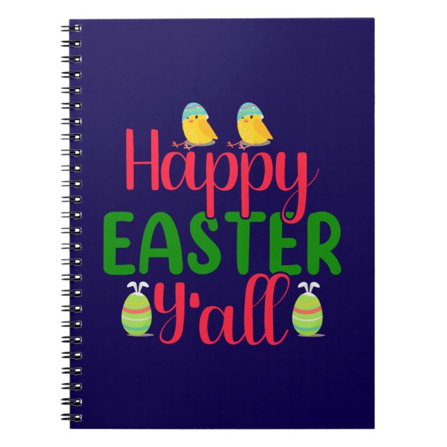 Happy Easter Day Y'all-29791 Notebook (Front)