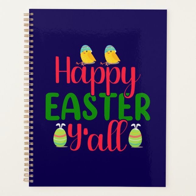 Happy Easter Day Y'all-29791 Planner (Front)