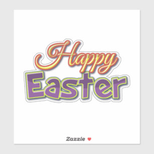 Happy Easter decal