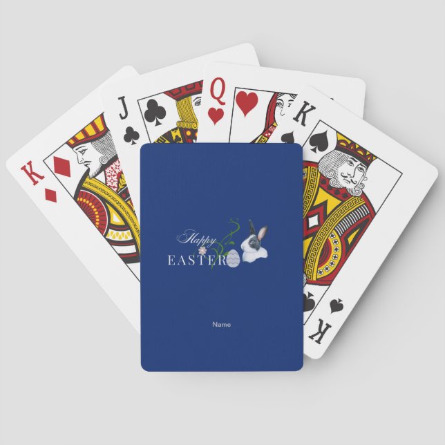 Happy Easter Design     Playing Cards (Back)
