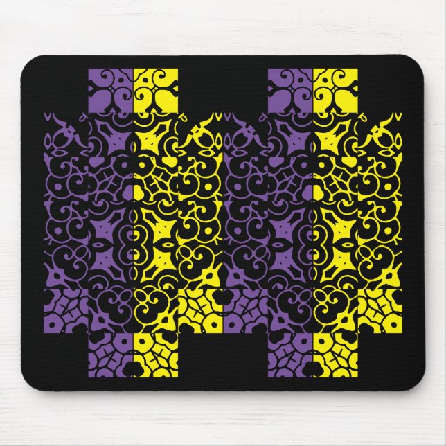 Happy Easter Designer Name Mouse Mat (Front)