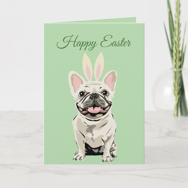 Happy Easter, dog Card (Front)