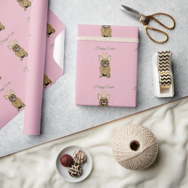 Happy Easter, dog Wrapping Paper (Crafts)